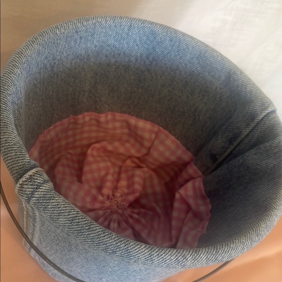 Denim Blue Fabric Basket - Picture 2 of 2